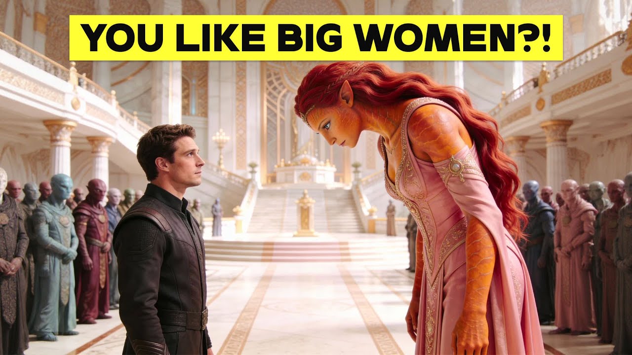 They Laughed When The Human Was Assigned an Alien Bride Twice His Height…