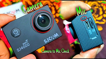 sjcam sj4000 mic setup check | sjcam sj4000 video mic camera | sjcam sj4000 video quality check
