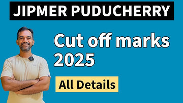 JIPMER PUDUCHERRY cut off marks 2025