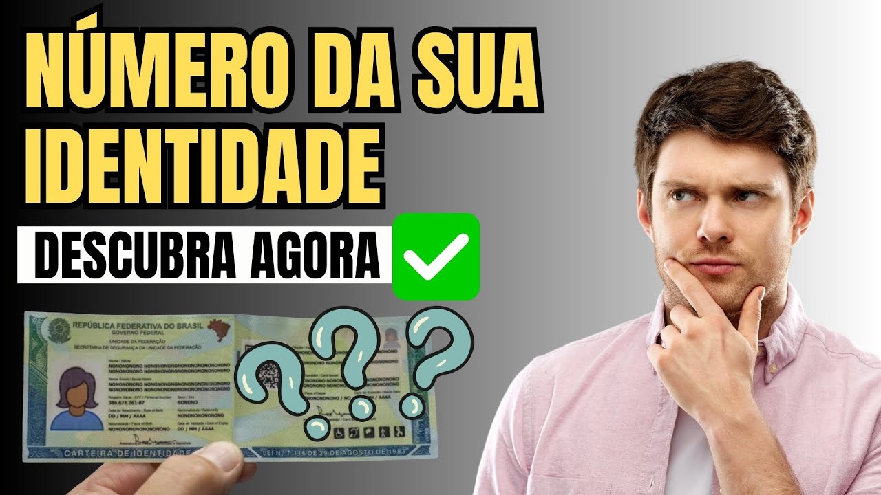 Onde Fica o Número da Identidade - Descubra já - YouTube