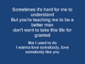 I Wanna Love Somebody Like You - Keith Urban Lyrics