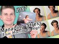 Managing Stress from Morning to Night 1987 ~ Vintage Book Flip Through | Cole Chickering