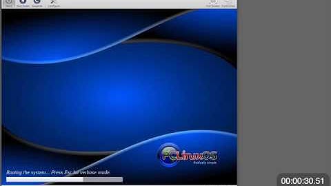 PCLinuxOS 2009 Boot Speed
