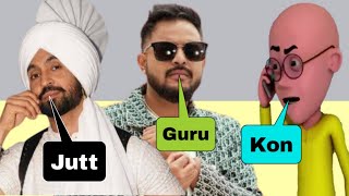 Diljit Dosanjh Vs Billu Vs Cheema Y Funny Phonr Call | Punjabi Song 2025 | Cheema Y |Diljit Song New