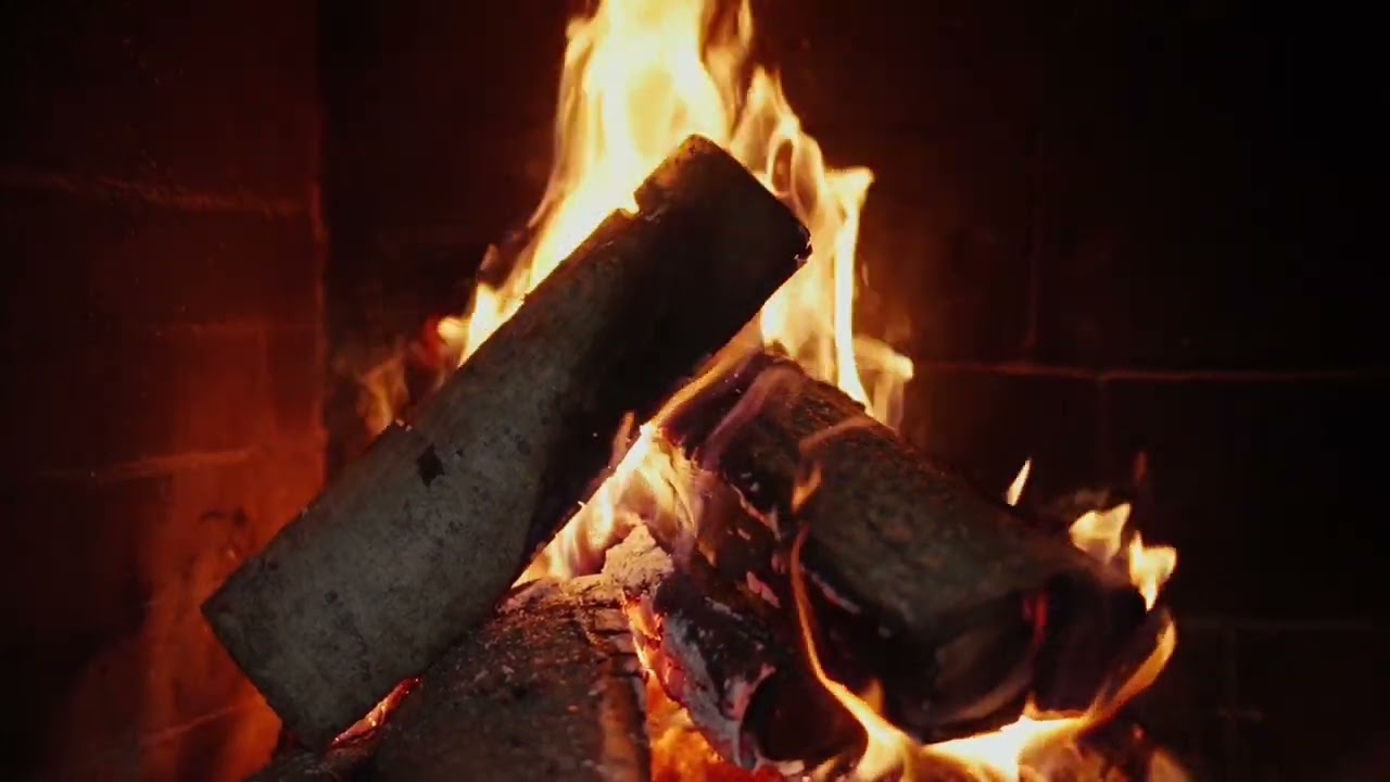 🔥 Cozy Fireplace Sounds | Crackling Fire for Relaxation, Sleep & Focus (4K Ambience)