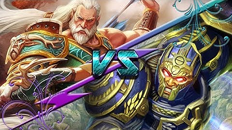"Full Lifesteal" Chiron vs Ares - Ranked 1v1 Joust - Smite