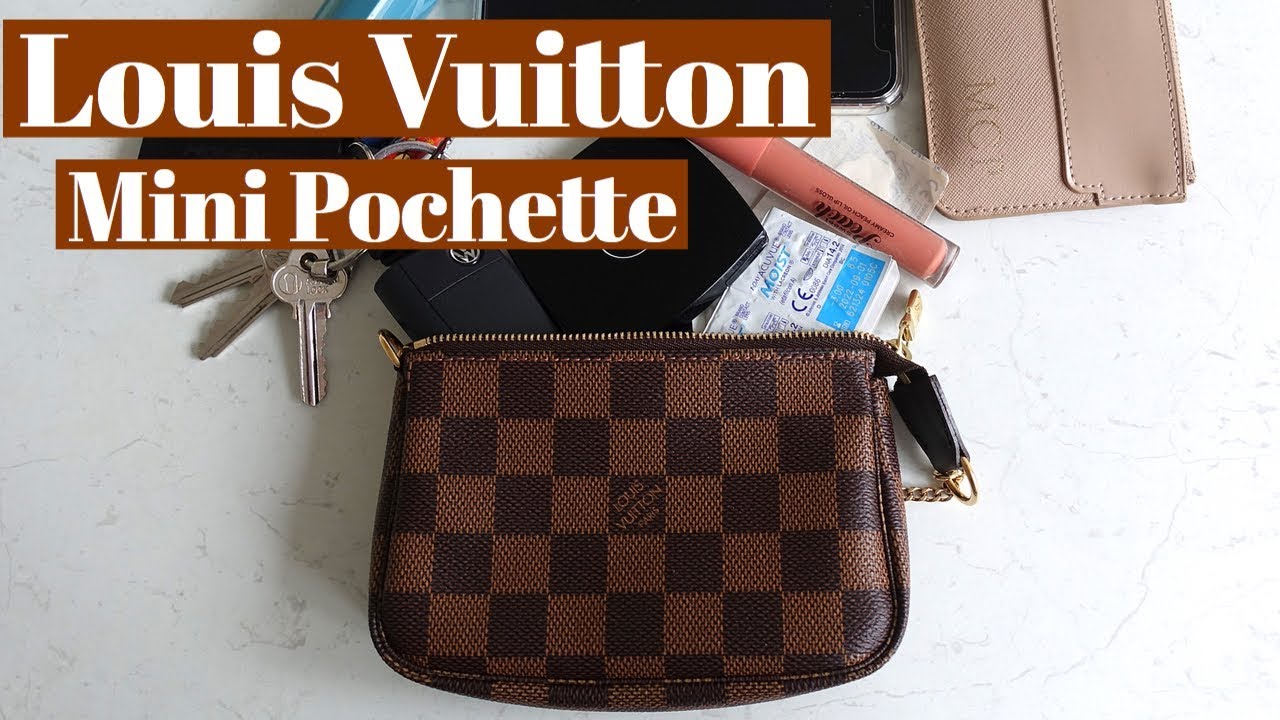 Louis Vuitton mini pochette accessoires wear & tear review nach 7