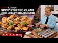 Spicy Stuffed Clams with Cheesy Breadcrumbs