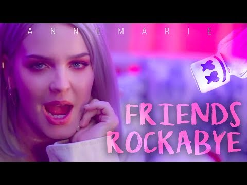 FRIENDS & ROCKABYE | Marshmello, ANNE- MARIE, Clean Bandit |MASHUP|