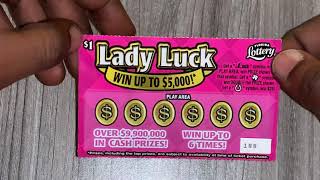 $1 LADY LUCK SCRATCHOFF