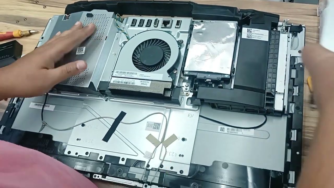 CARA BONGKAR & UPGRADE RAM LENOVO AIO 3 22IMB05 YouTube