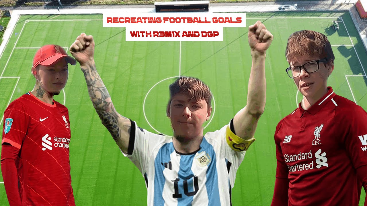 WHAT A GOAL!!!!!! Recreating Football Goals. YouTube
