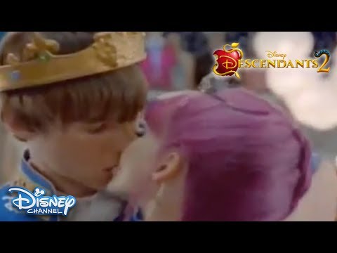 Descendants 2 | Mal and Ben KISS | Official Disney Channel US