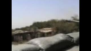 THE SOUND OF ARTILLERY SHELLS FLYING THROUGH THE AIR TOWARDS TALIBAN