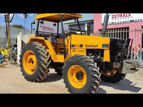 VENDIDO) TRATOR VALMET 980 4×4 TURBO - YouTube