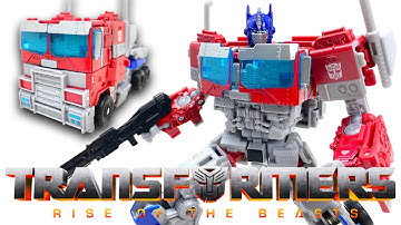 Transformers RISE OF THE BEASTS Voyager Class OPTIMUS PRIME recensie