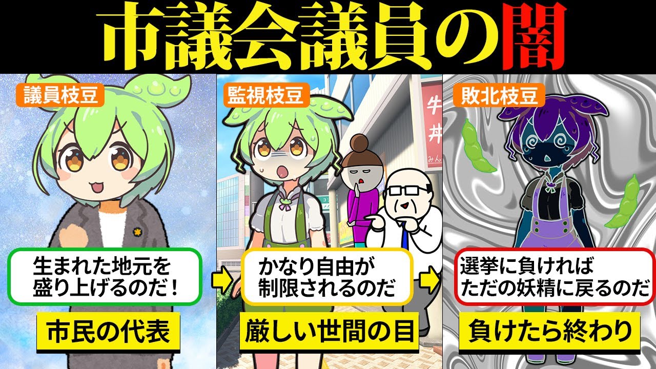 市議会議員になって、地元を良くしようと奮闘した結果…【ずんだもん＆ゆっくり解説】