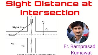 Sight Distance at Intersection