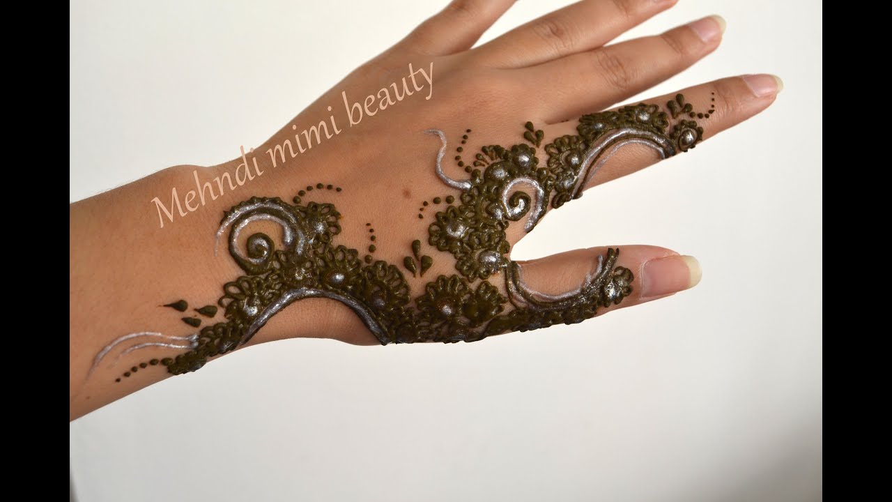 Diy Arabic Easy Henna Tutorialhenna Facile Arabe