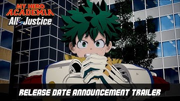 MY HERO ACADEMIA: All’s Justice | Release Date Announcement Trailer