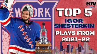 Rangers' Igor Shesterkin Wins 2021-22 Vezina Trophy