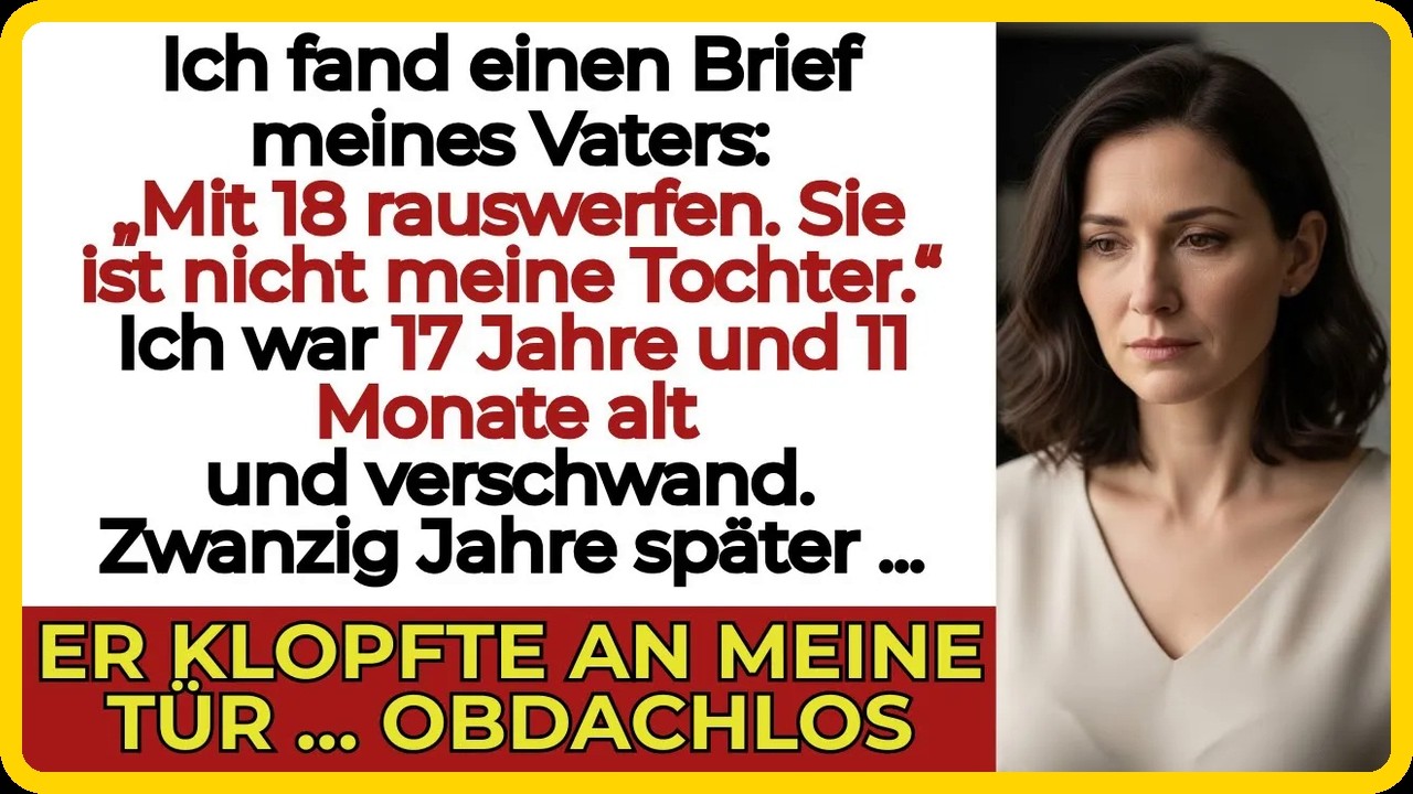 Meine Familie las meine Geburtsurkunde laut vor – “Du bist adoptiert”, sagten sie beim Abendessen