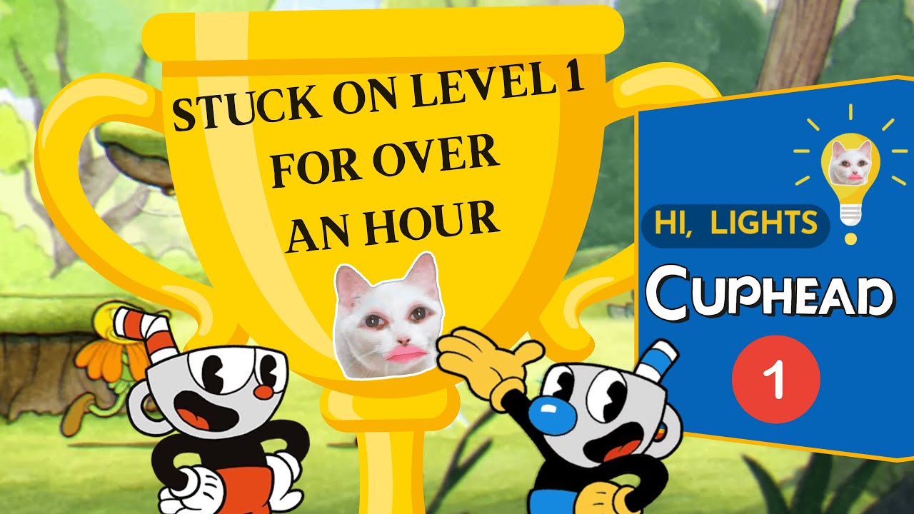 this game is pure chaos and madness | Cuphead | 1 | Sometimes Joey Plays Hi, Lights