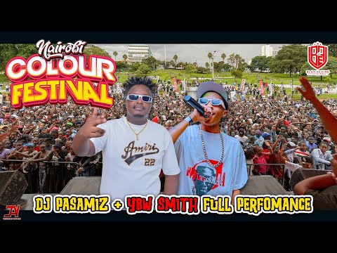 DJ PASAMIZ YBW SMITH FULL PERFOMANCE AT THE NAIROBI COLOUR FEST 2025 DANCEHALL ARBANTONE MIX 