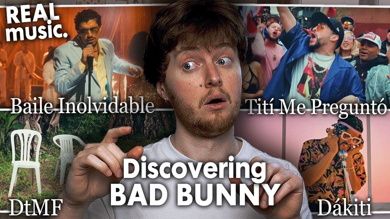 DISCOVERING BAD BUNNY! (Baile Inolvidable, DtMF, Tití Me Pregunto, Dakiti | Reaction) DISCOVERING BAD BUNNY! (Baile Inolvidable, DtMF, Tití Me Pregunto, Dakiti | Reaction)