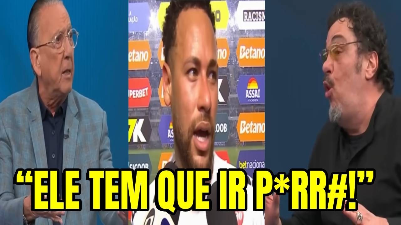 🚨 Explodiu! Ele ainda decide! Galvão e Amigos destacam importância de Neymar!