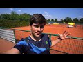 Felix plays 18&U DUS Junior OPEN tennis tournament
