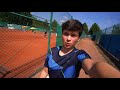 Felix plays 18&U DUS Junior OPEN tennis tournament