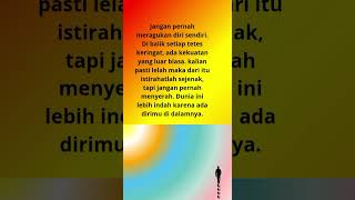 Pernah merasa lelah hingga ingin menyerah?