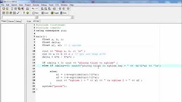 Lập trình C++ : Cấu trúc rẽ nhánh trong C++