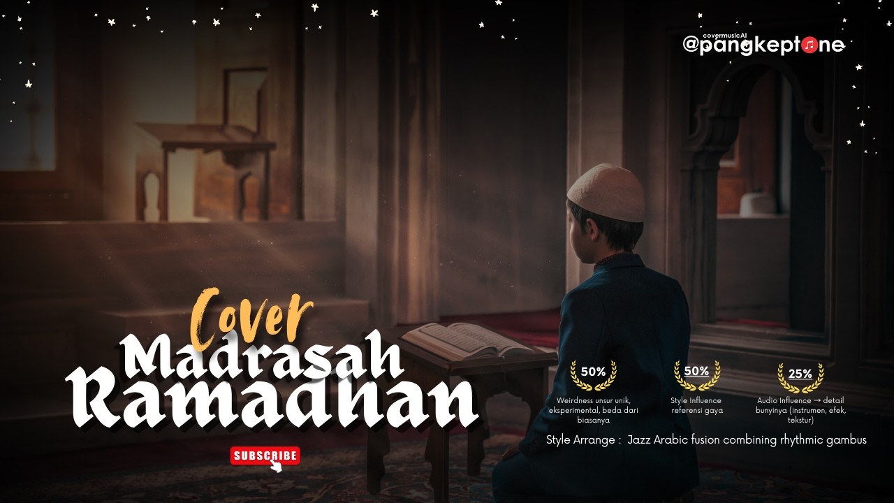 #edisiramadhan #request  Cover Madrasah Ramadan (Jazz Arabic fusion combining rhythmic gambus)
