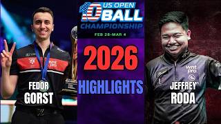 Fedor Gorst - Jeffrey Roda | Us Open 10 Ball Championship 2026 | Highlights