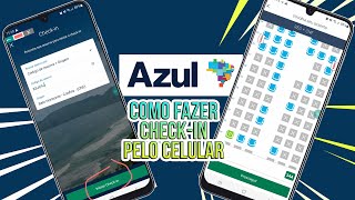 How to check in online using the app to fly with Azul.