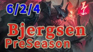 TSM Bjergsen Aatrox MID vs Irelia Patch 8.24
