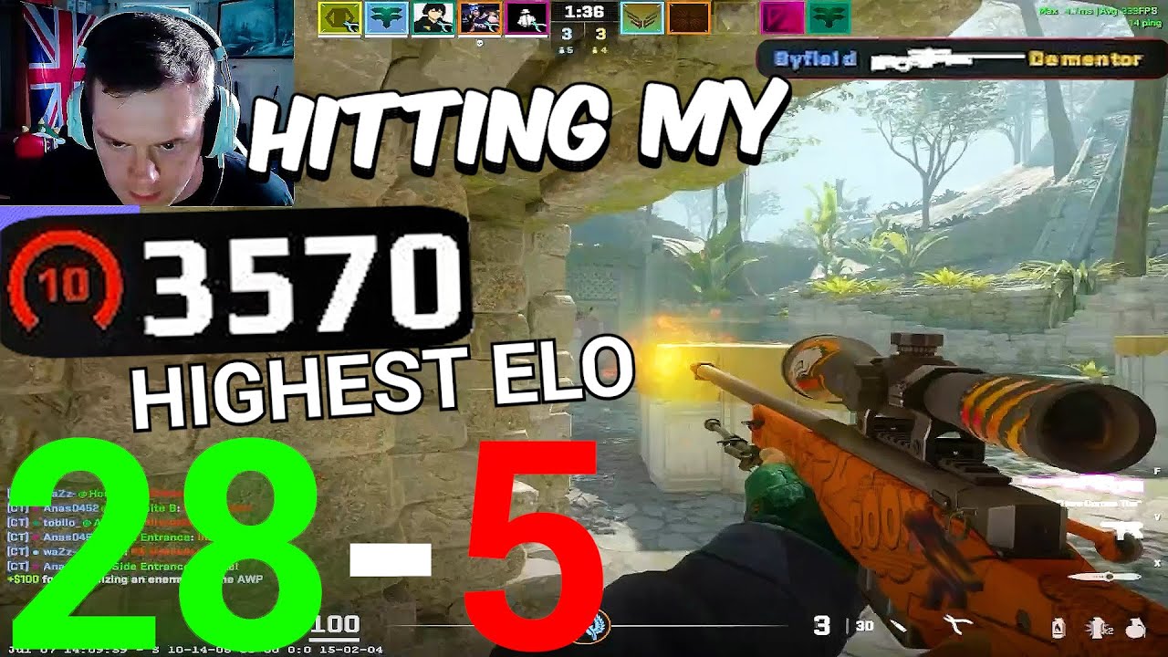 Destroying PROFESSIONAL players in 3600 Elo Faceit, MY BEST GAME YET!