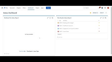 Creating Jira Filter & Dashboard