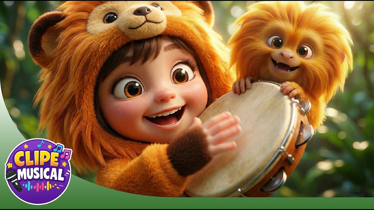 MICO-LEÃO-DOURADO | O Samba do Mico | Música Infantil | Clipe Musical
