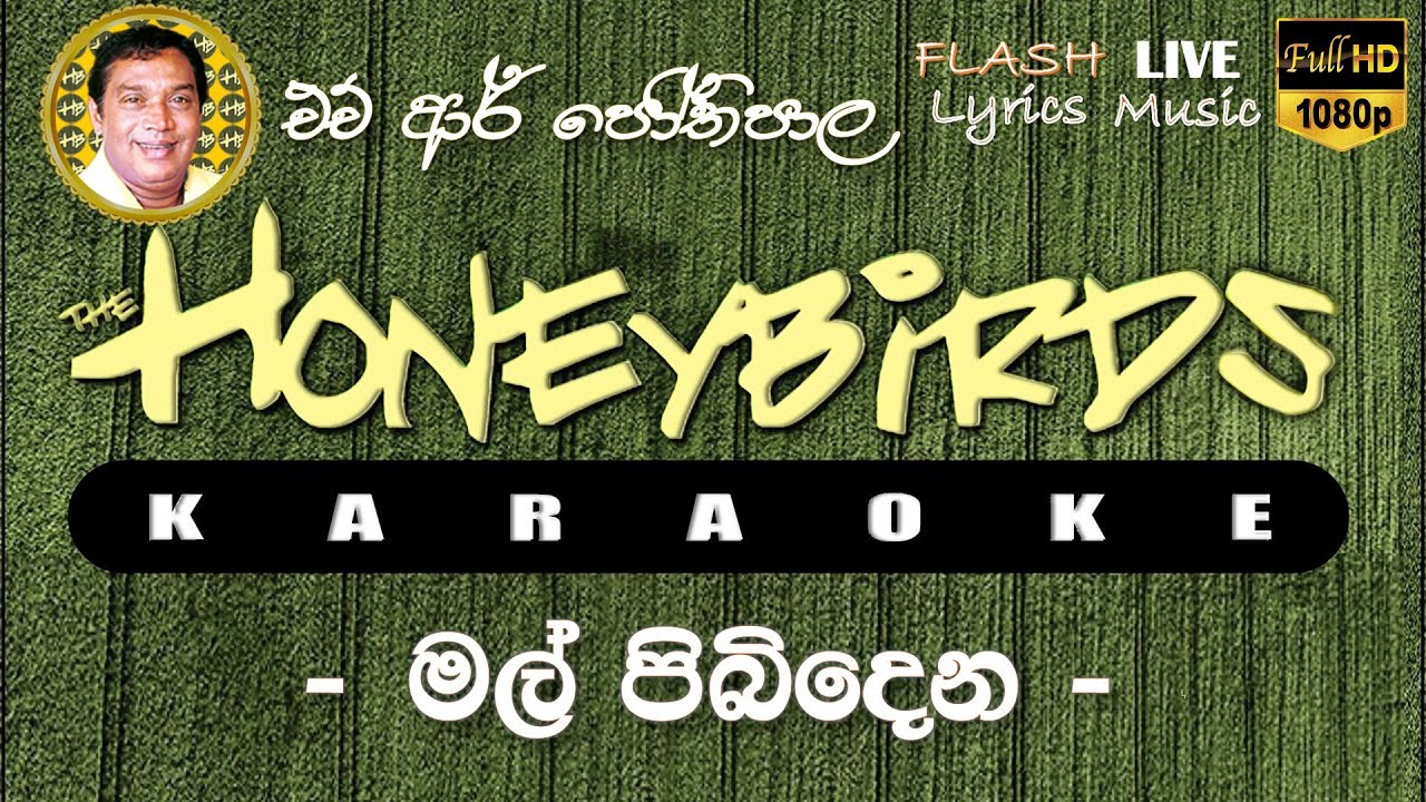 Mal Pibidena Eka Wasantha Karaoke (Without Voice) මල් පිබිදෙන එක වසන්ත කැරෝකේ