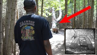 EXPLORING THE GHOST FOREST!! (The Tent Lady) - VLOG #2