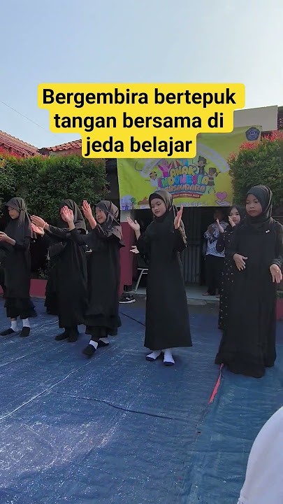 tepuk tangan bahagia #bahagia #tepuktangan #anaksekolah #istirahatbelajar #celanapendek