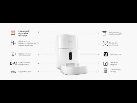 Dispensador de alimento inteligente para mascotas Nexxt Solutions