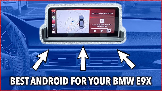 Mela présente un autoradio Android 10 pour les BMW E90