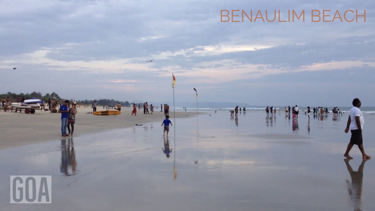 BENAULIM BEACH sunset (South Goa) - YouTube