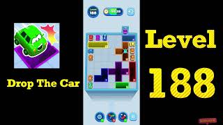 Drop The Car Level 188 Walkthrough 🚗🧩 | Color Drop Puzzle Game Solution | Mini Boss