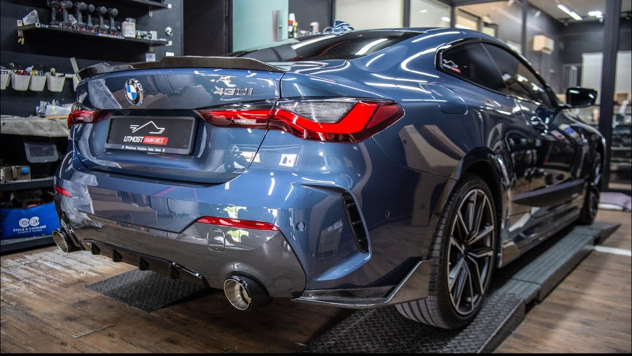 BMW G22 430i B48 Idle Rev X Driving w/ Valvetronic Catless Fi EXHAUST X ...