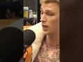 MGK Can’t Stop Stuttering Talking About Eminem | Eminem vs MGK Beef Interview #eminem #50cent #travi